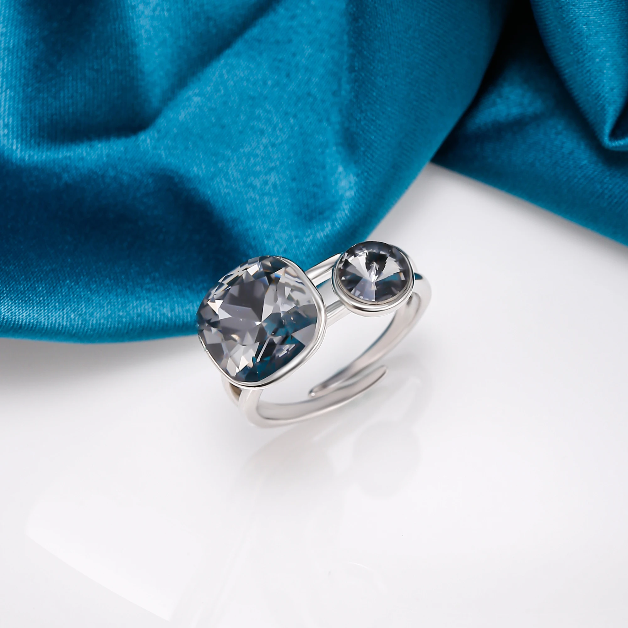 Новые позолоченные кольца с фианитами для женщин, роскошное регулируемое кольцо на палец с розовым кристаллом для молодых девушек, модный подарок на свадьбу и вечеринку для женщин Новые позолоченные кольца с фианитами для женщин, роскошное регулируемое кольцо на палец с розовым кристаллом для молодых девушек, модный подарок на свадьбу и вечеринку для женщин