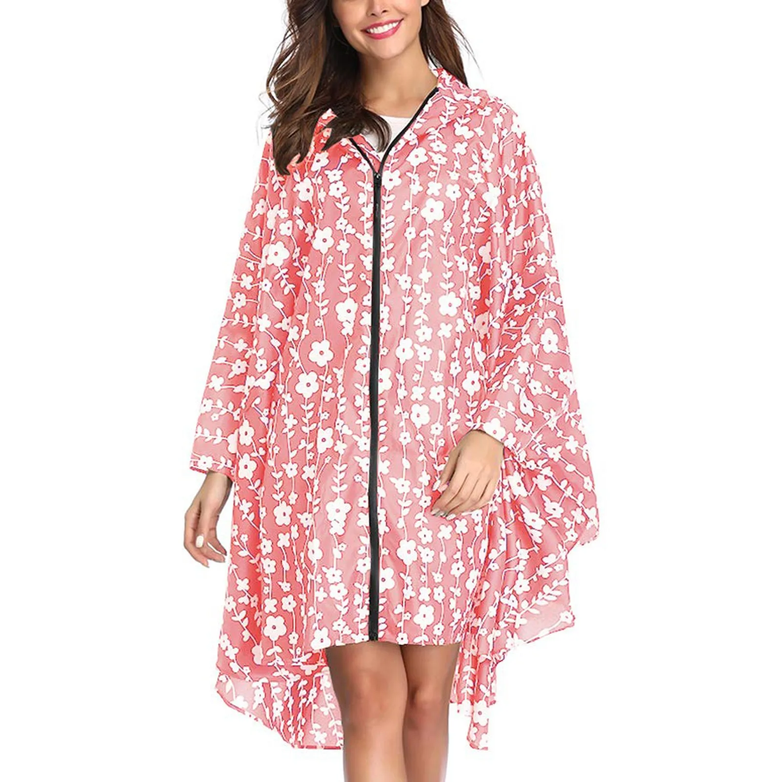 2020 Женская непродуваемая куртка Пляжная макси женская уличная толстовка с