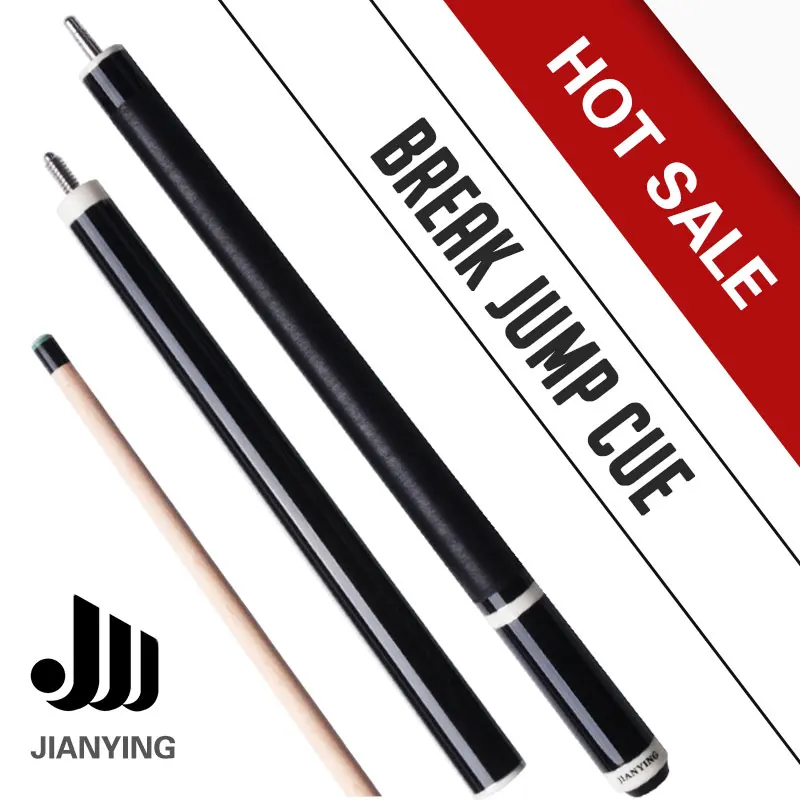 58' Jianying Punch Jump Cue 13.2mm Tip Hard Maple Shaft Linen Wrap Professional Break Cue Billiards Stick Help You Break And Run