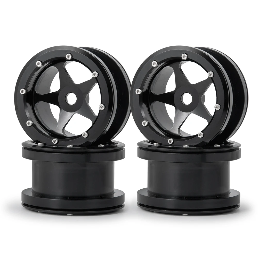 2 дюймовые диски из алюминиевого сплава Beadlock для 1/10 Axis Wraith 90018 TRX4 аксессуары