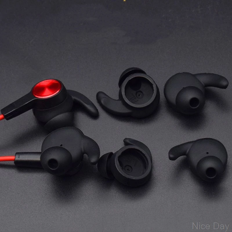 3Pairs Earbuds Cover In-Ear Tips Soft Silicone Skin Earpiece Ear Hook Buds Replacement for Honor AM61 Sports Bluetooth-compati - купить по