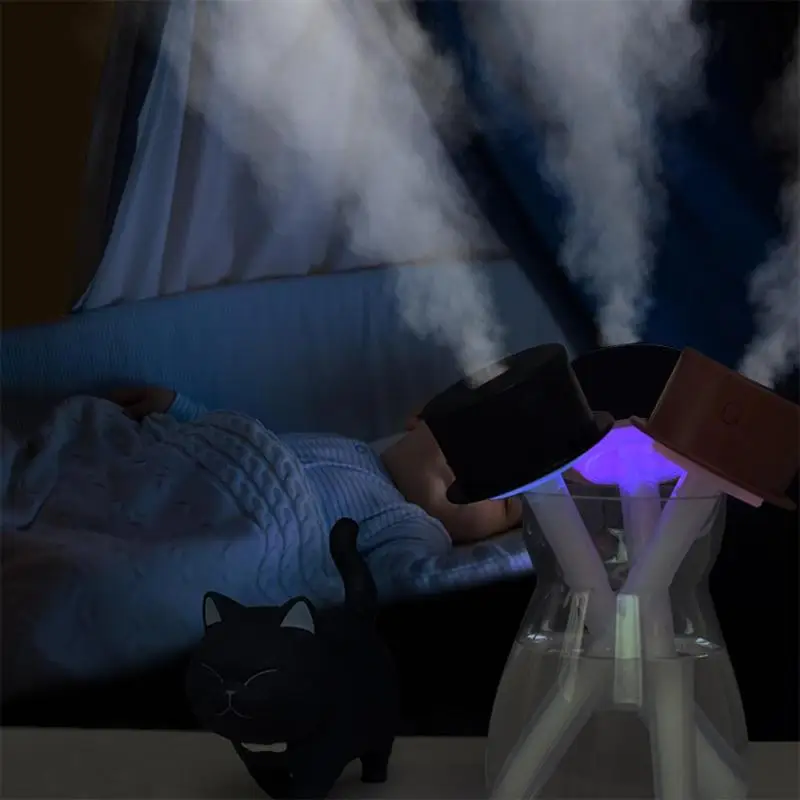 35 мл/ч светодиодный ультразвуковой увлажнитель воздуха USB Домашний Арома эфирное