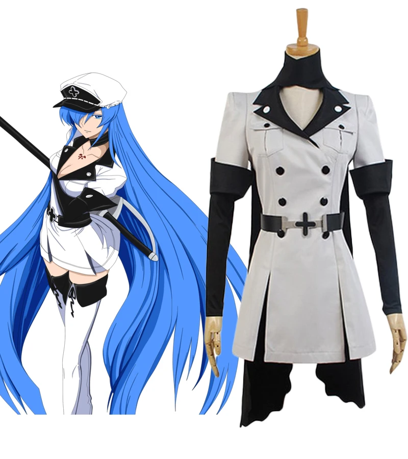 Костюм для косплея Akame ga Kill Esdeath|esdeath cosplay|cosplay costumeakame kill |