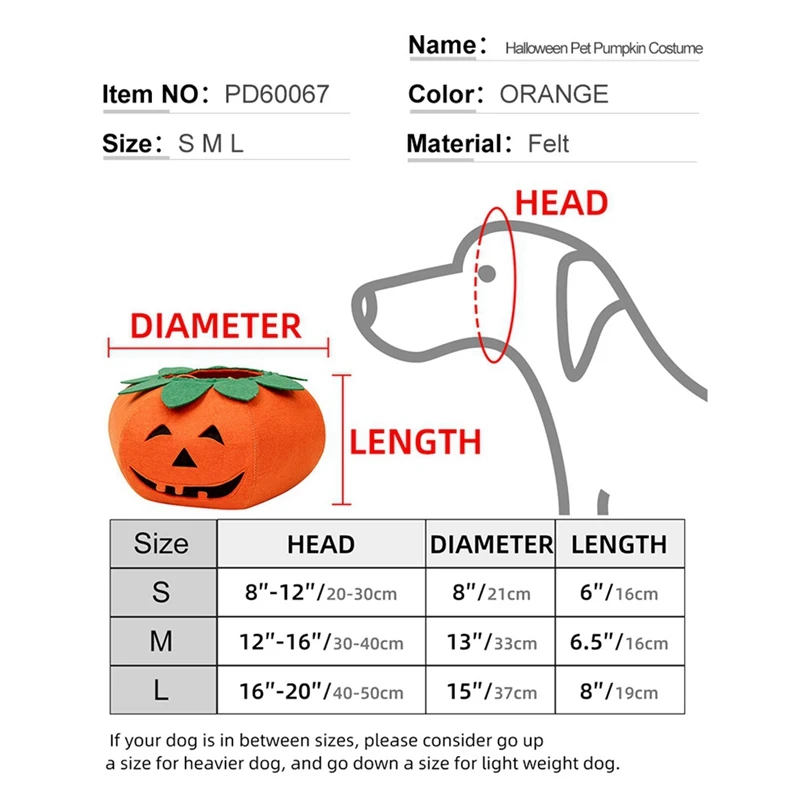 

Dog Collar Halloween Pumpkin Cat Dog Dress Up Multifunctional Foldable Neckband Halloween Pet Props Dog Accessories