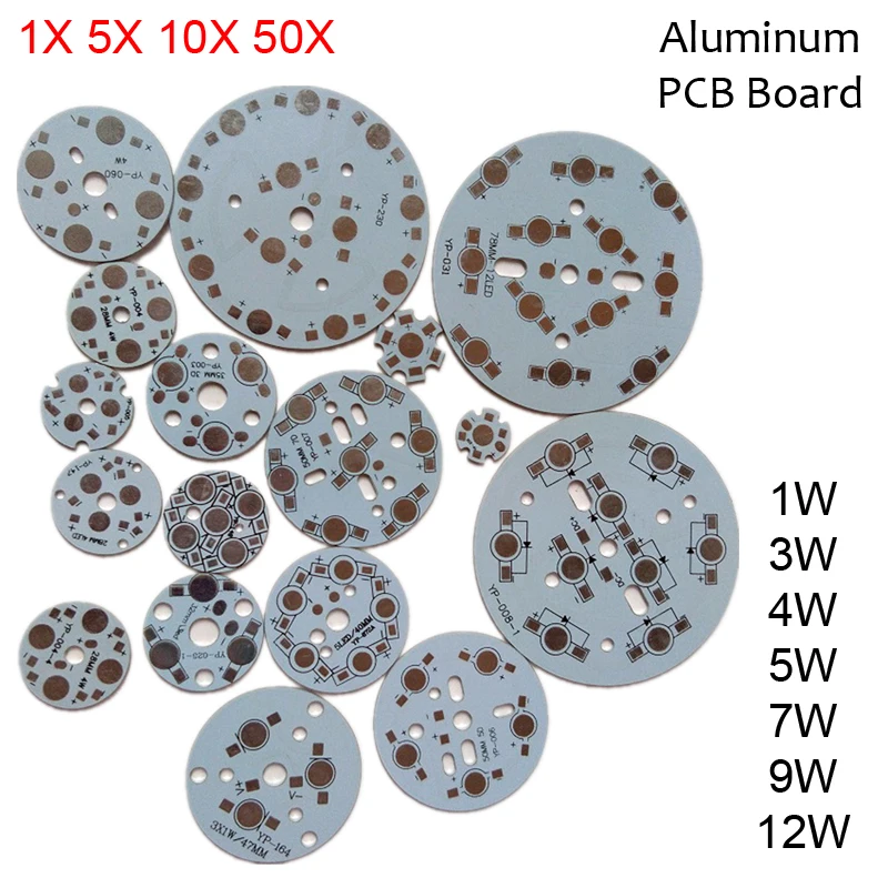1х 5х 10х 50х ламповая панель для Spo светильник светодиодный PCB плата подложка