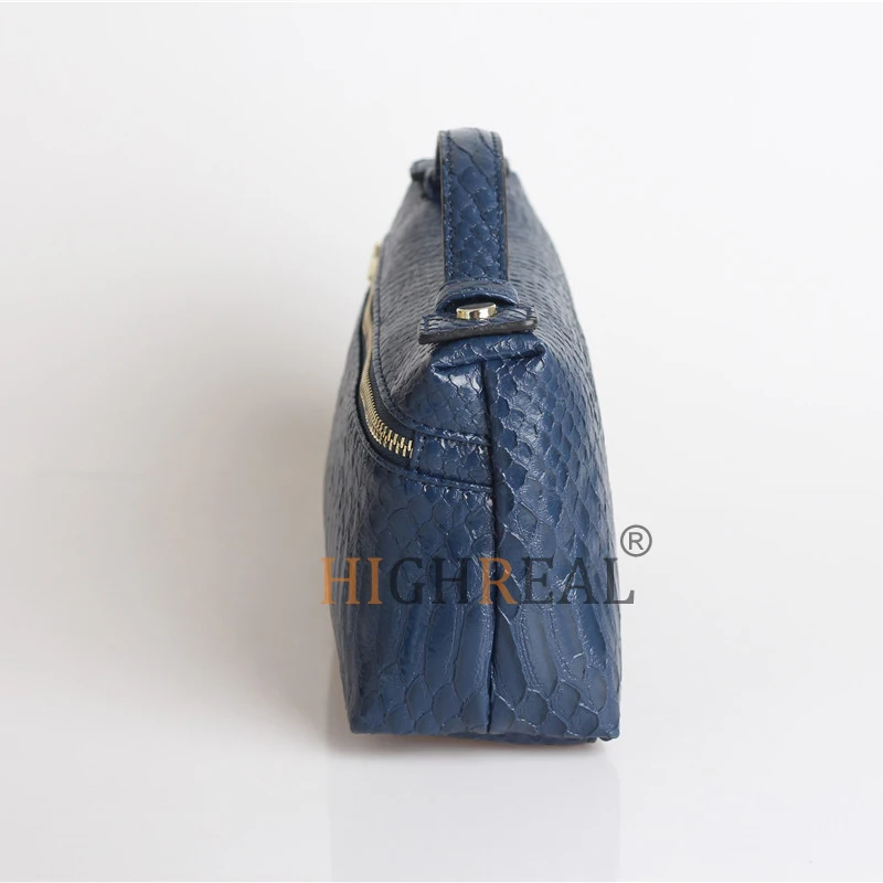 Новый дизайн под заказ со змеиным узором Сумки из натуральной кожи женский клатч