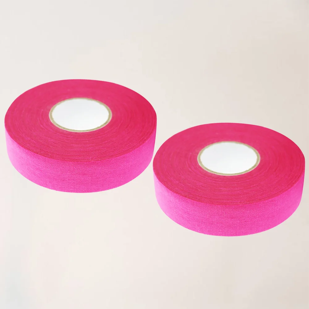 

2 Pcs 20M Hockey Stick Tape Sticky Tape Anti-slip Sports Waterproof Tape Hockey Stick Wrapper for Practice Sports Use (White)