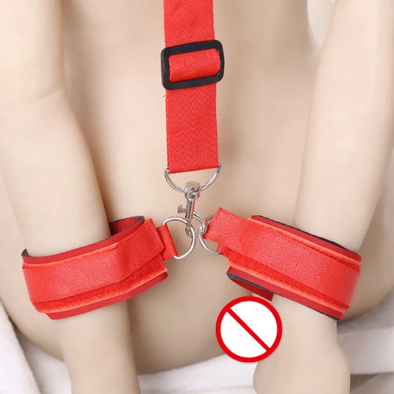 1 шт. связывания партнера Фетиш наручники лодыжки манжеты взрослых Эротические