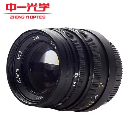 Объектив Mitakon Zhongyi FreeWalker 42,5 мм f/1,2 для Olympus Panasonic M4/3 Micro Four Thirds MFT M4/3 камера GH4 OM-D EM1 M43