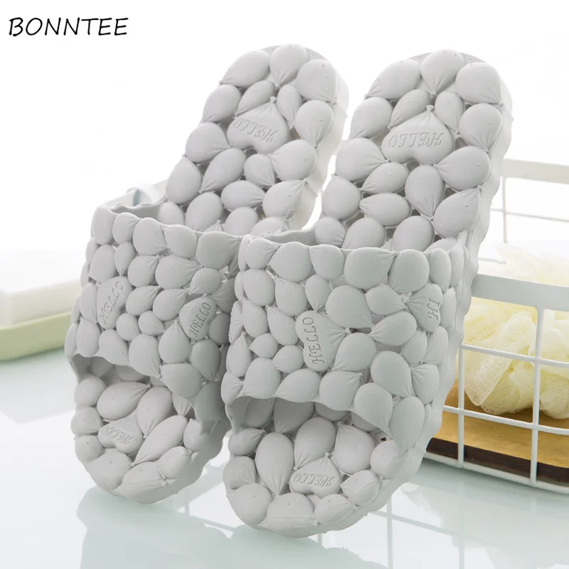 Тапки женские домашние на мягкой подошве однотонные Нескользящие шлепанцы в