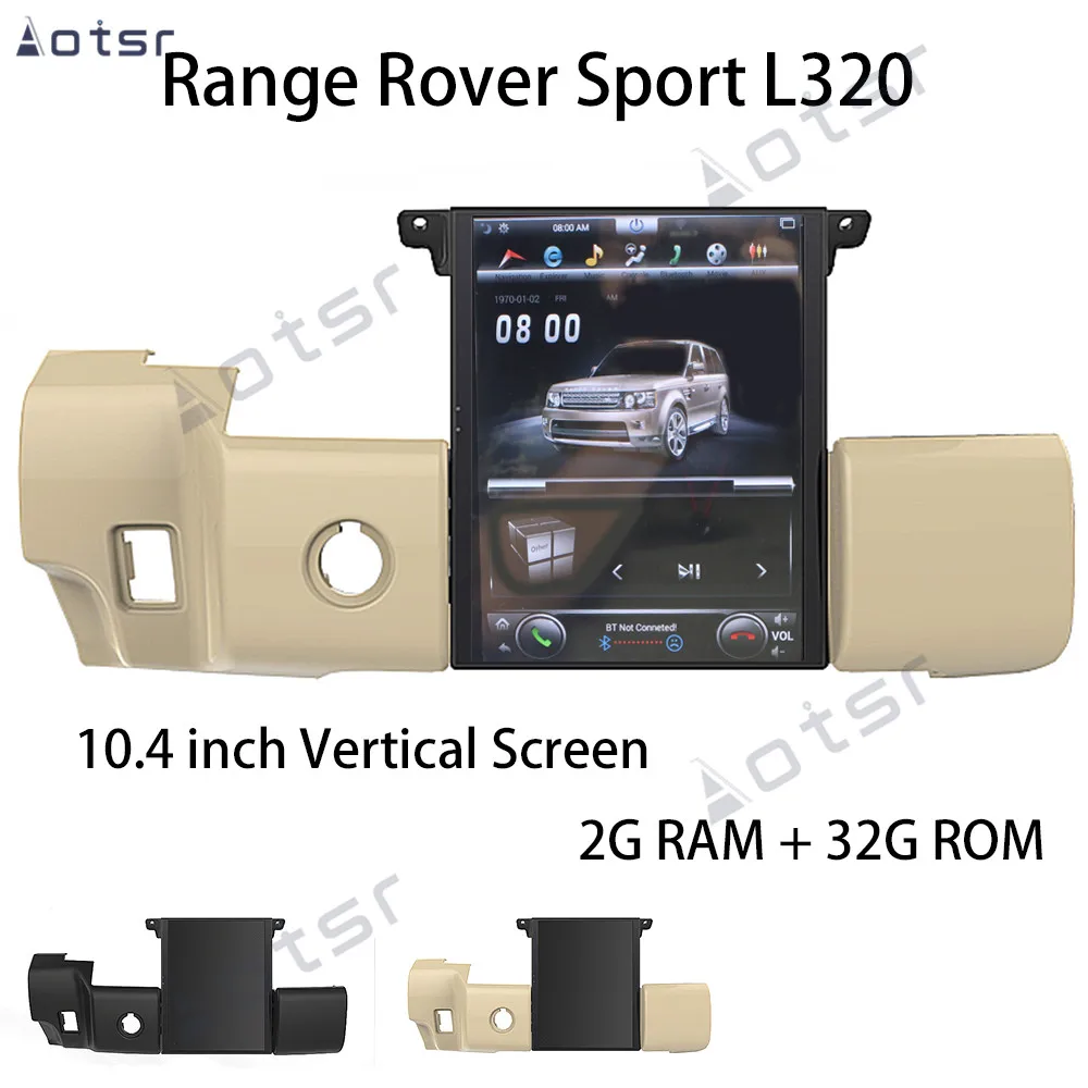 Автомобильный dvd-плеер Aotsr с gps навигацией для Land Rover Range Sport L320 2009 ~ 2013 головное