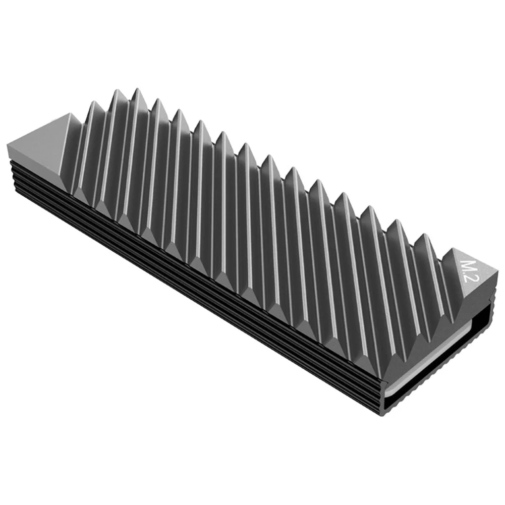 M.2 SSD NVMe теплоотвод M2 2280 жесткий диск алюминиевый ребристый радиатор с тепловой