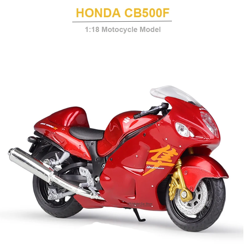 

Модель мотоцикла SUZUKI GSX 1/18 из сплава, мини-модель мотоцикла MTX Mototrax, игрушка на Рождество, день рождения, подарок на мотоцикл для мальчиков и д...