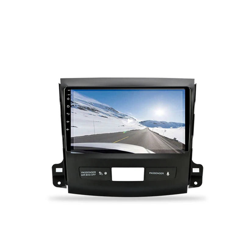 Car Android Radio Multimedia Player Navigation GPS For Mitsubishi Outlander 2 Peugeot 4007 2006 2007-2010 2011 2Din No DvD | Автомобили и