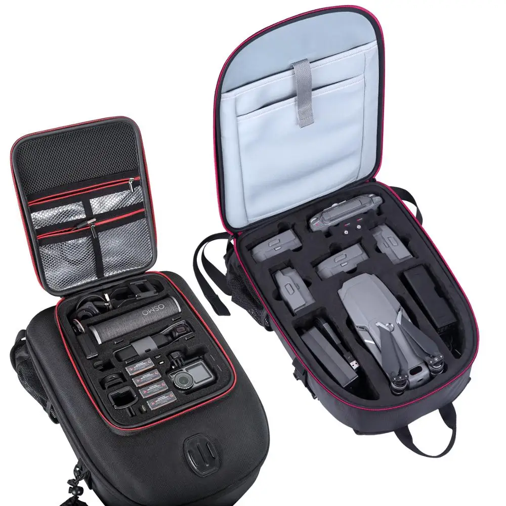 Smatree рюкзак для DJI Mavic Pro/Air 2/Pro/Mavic 2 Zoom/DJI Osmo карман/DJI действий/GoPro Hero 7/6/5/4 подходит