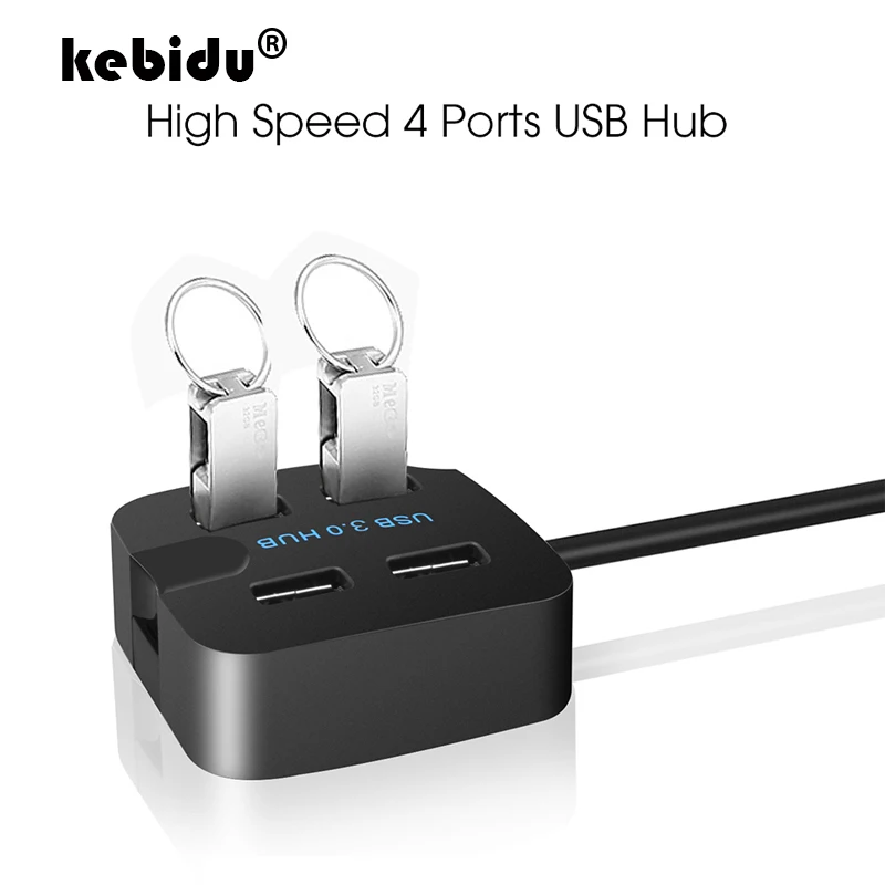 USB 2 0 USB3.0 концентратор высокой Скорость 4 Порты и разъёмы usb хаб Usb разветвитель
