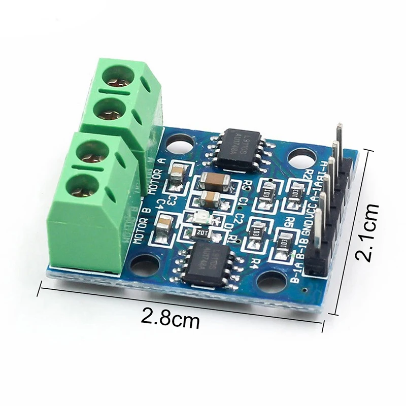 Плата управления шаговым двигателем L9110S H- Stepper двойной модуль платы постоянного