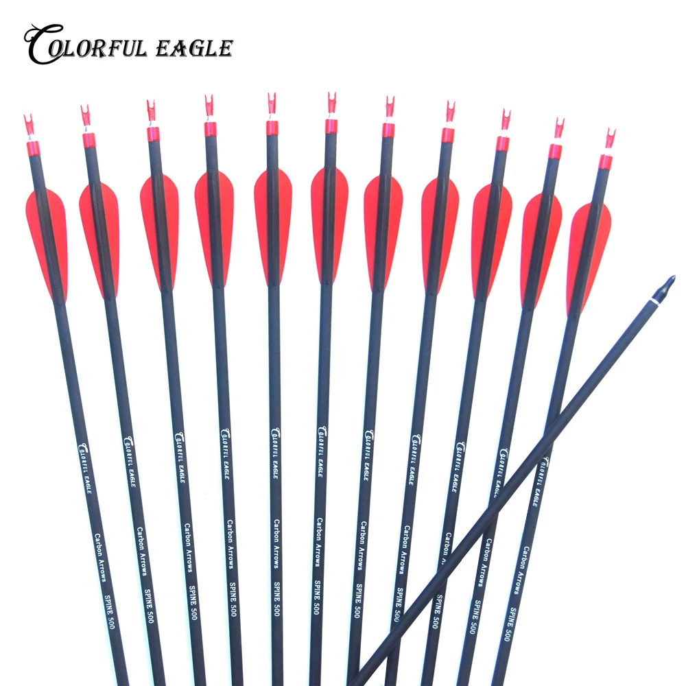 Стрелы карбоновые для стрельбы из лука и охоты 28/30/31 дюймов|Лук стрела| |