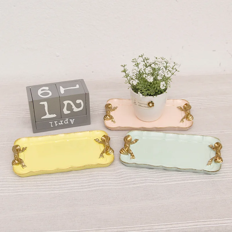 NIS Ретро лоток для хранения смолы креативный конфетный цвет Ювелирное Украшение