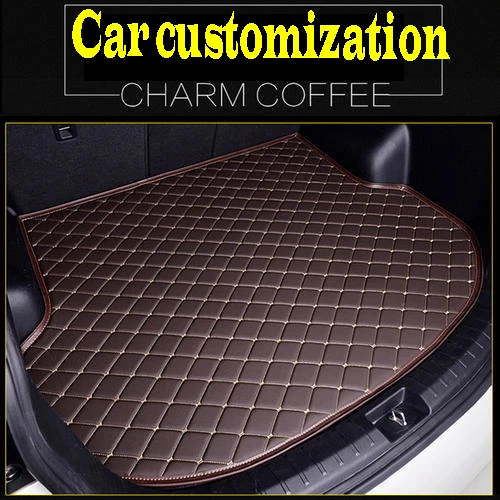 coffee Автомобильные коврики для багажника Honda CRV CRZ URV XRV Accord Fit vezel Elysion Odyssey Spirior Civic City Greiz - Название цвета: coffee