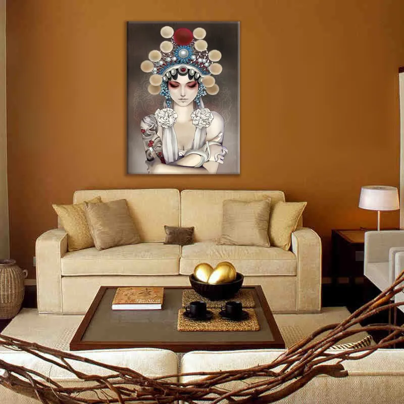 Современная домашняя картина распылитель декоративная маслом на холсте один