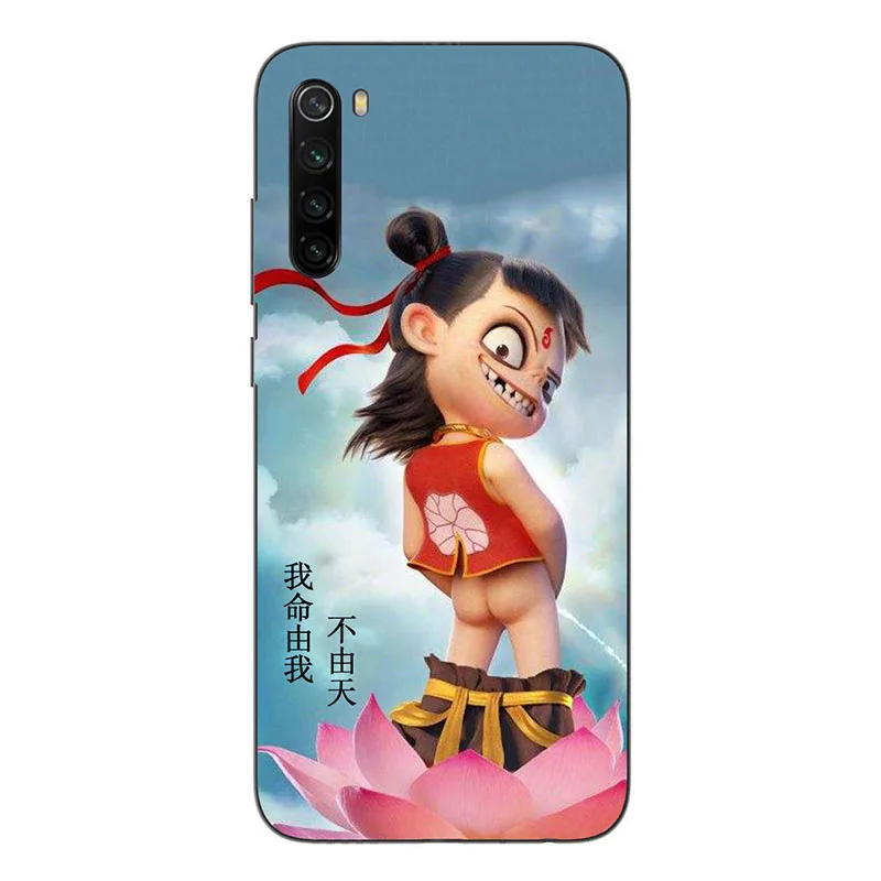 Z20 Мягкий силиконовый чехол для Xiaomi Redmi Note, 8 T, 8 T, 6,3 дюймов, чехол-накладка на заднюю панель, HD принт с розами, волком, мультипликационным рисунком, Fundas Para, чехол - Цвет: Z20