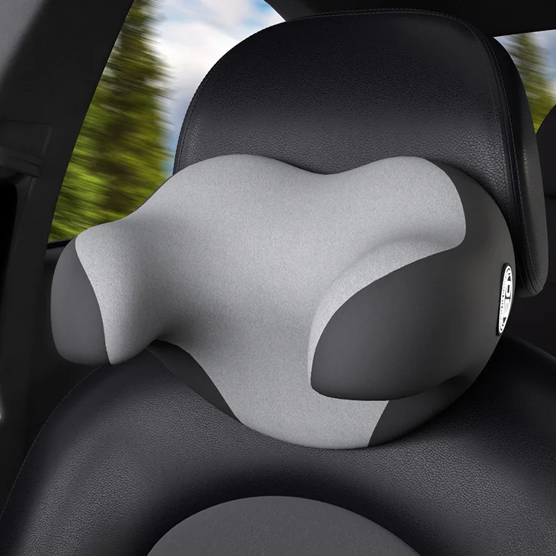 

Car U Type Seat Headrest Travel Rest Neck Pillow Sleep Side Head Support Protector Memory Backrest Accessories Cushion Cozy Kids