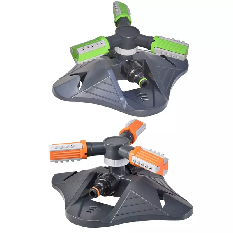 

Automatic Watering Sprinkler 360-Degree Rotation Multi-Hole Sprinkler Garden Irrigation Watering Device