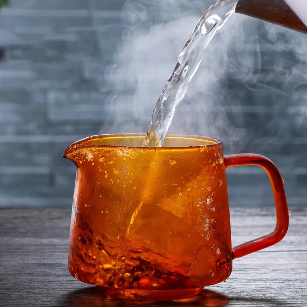 Стеклянная кофеварка термостойкий чайный горшок ручной работы кофейный