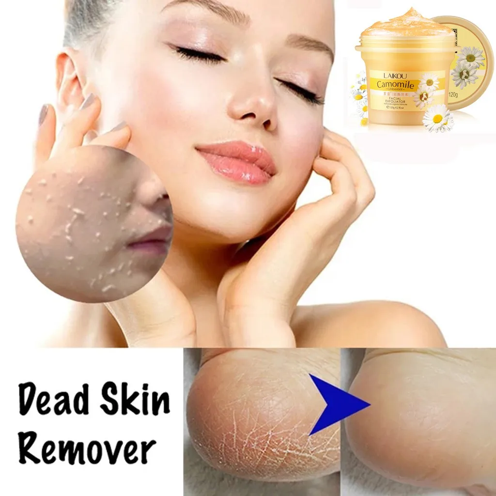 

Facial Cleanser Natural Organic Facial Exfoliator Exfoliating Cream Whitening Peeling Cream Gel Face Facial Scrub Removal