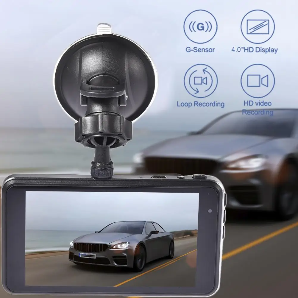 1080P Автомобильный регистратор DVR приборная панель Многоязычная камера Full HD с