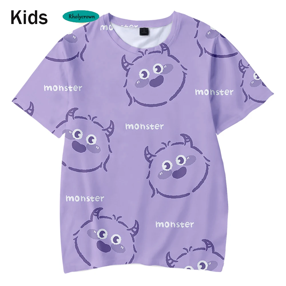 

3D Full Print Cute Little Yellow Duck Children's Fun Short Sleeve Customized Boys and Girls Cute and Comfortable Casual T-shirt