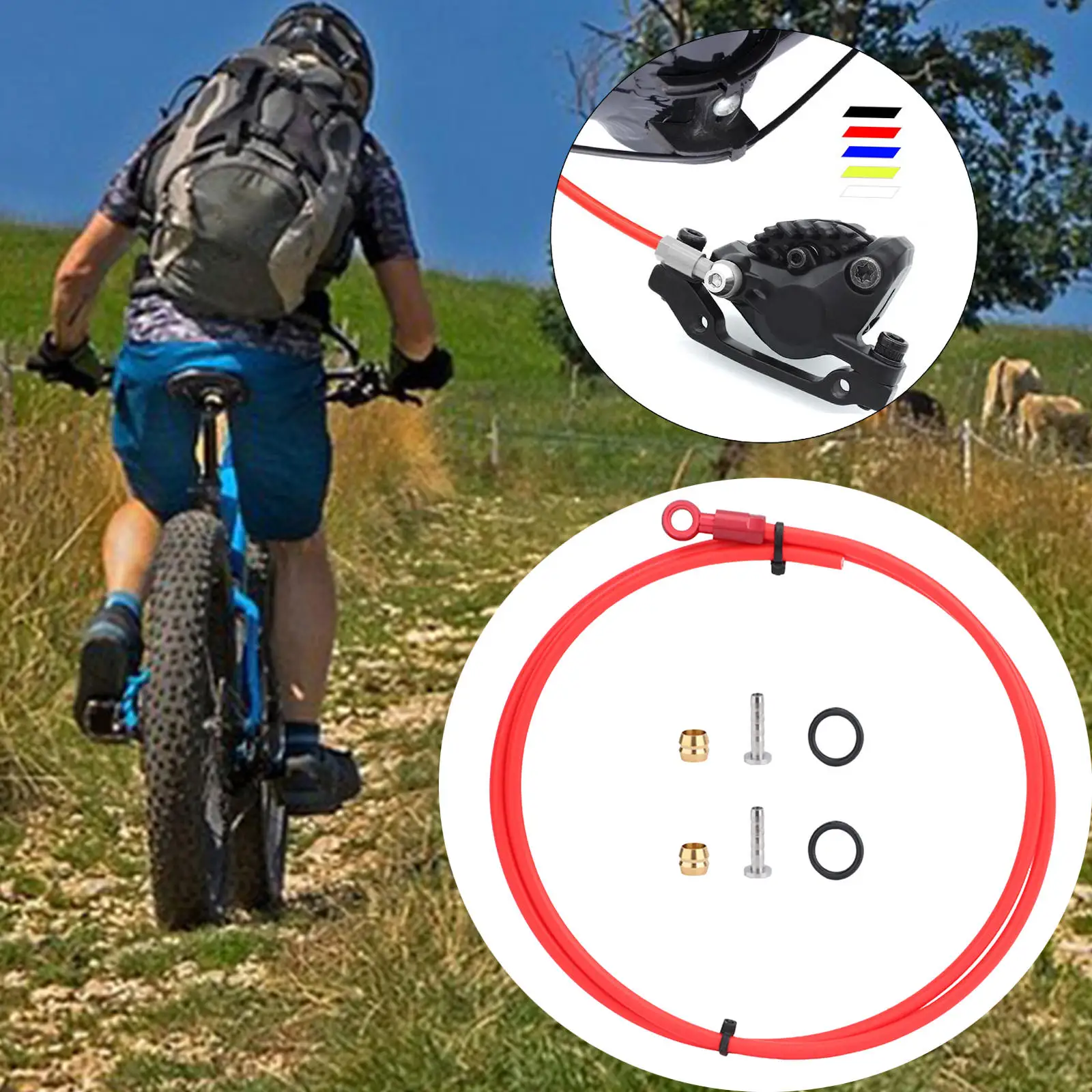 Велосипедный тормозной шланг MTB гидравлическая Дисковая тормозная трубка