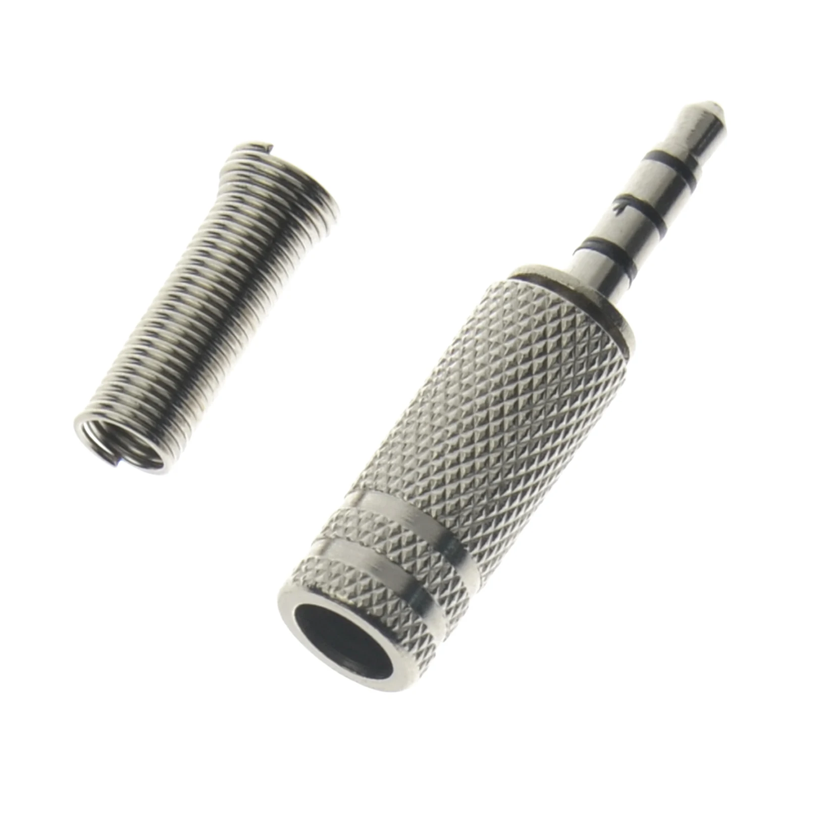 

3.5mm 4 Pole Male Repair Headphones Audio Jack Plug Connector Adapter Soldering