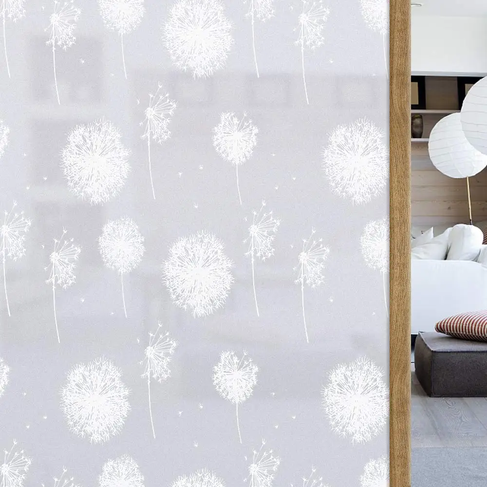 Защитная пленка для окна матовая стеклянная Рождественские наклейки на