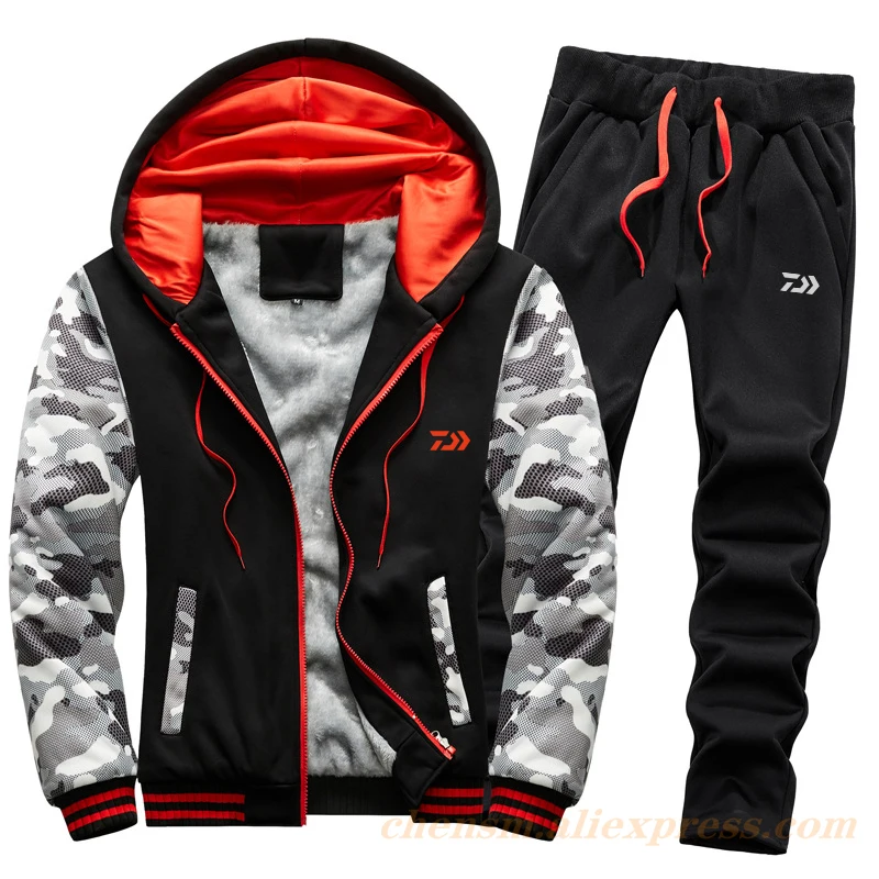 

Daiwa Clothing Fishing Suit for Fishing Clothes Men Breathable Outdoor Set Fishing Pants Camouflage Sports Wear Fishing Jacket