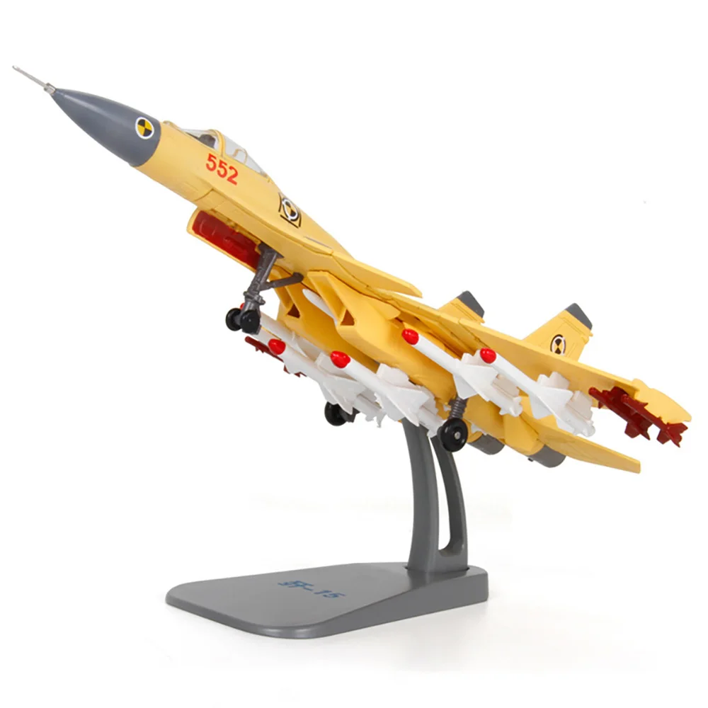 1/100 весы сплава модели самолетов в китайском стиле ВВС J-15 перевозчика на основе