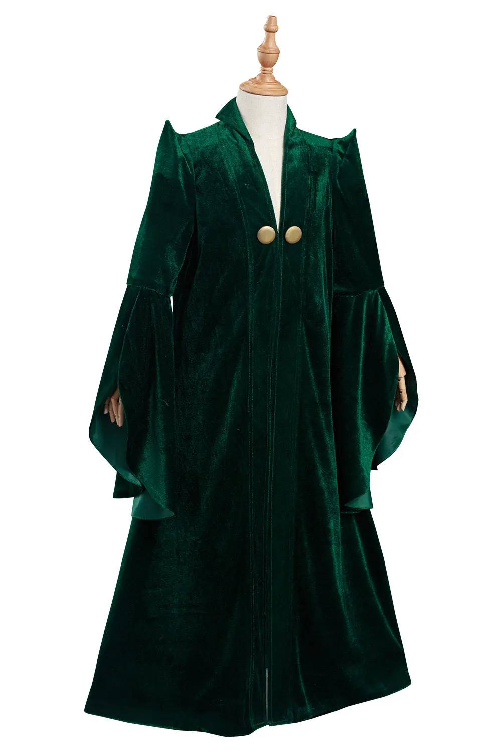 Костюм для косплея Минерва Мак-Гонагалл детский халат пальто карнавальный