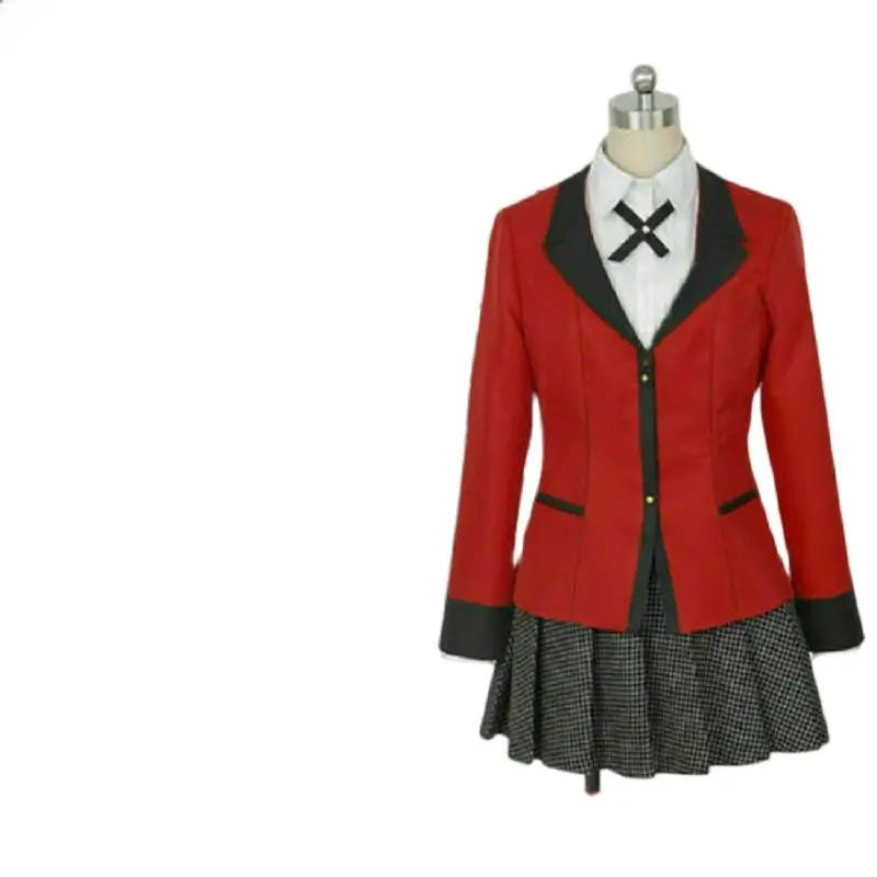 

Kakegurui-компульсивный игрок Yumeko Jabami Косплей Костюм Униформа