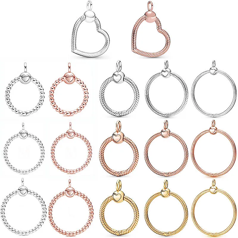 

Подвеска из серебра 925 пробы в виде короны или сердца с бусинами