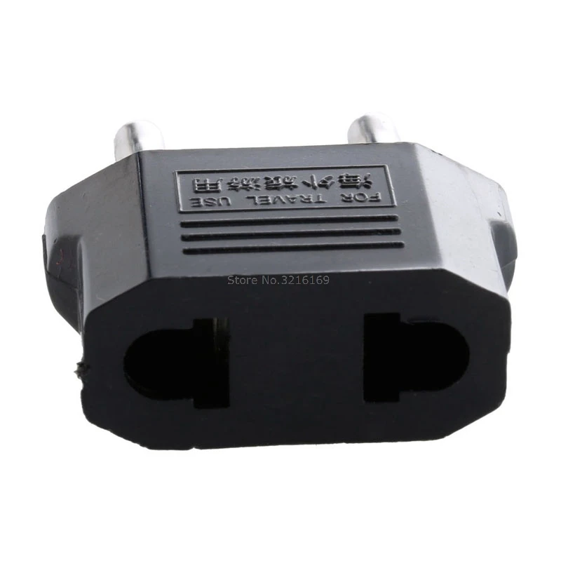 Для 10 шт./компл. US USA to EU Europe AC Power Travel Wall Plug Adapter Converter Promotion | Строительство и ремонт