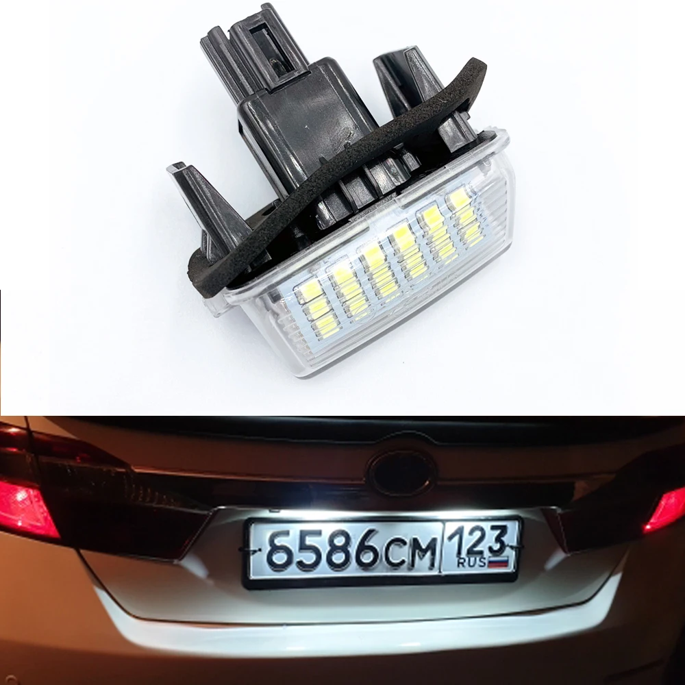 Светодиодный светильник s для номерного знака Toyota Camry Peugeot Citroen 206 207 306 307 406 407 C3