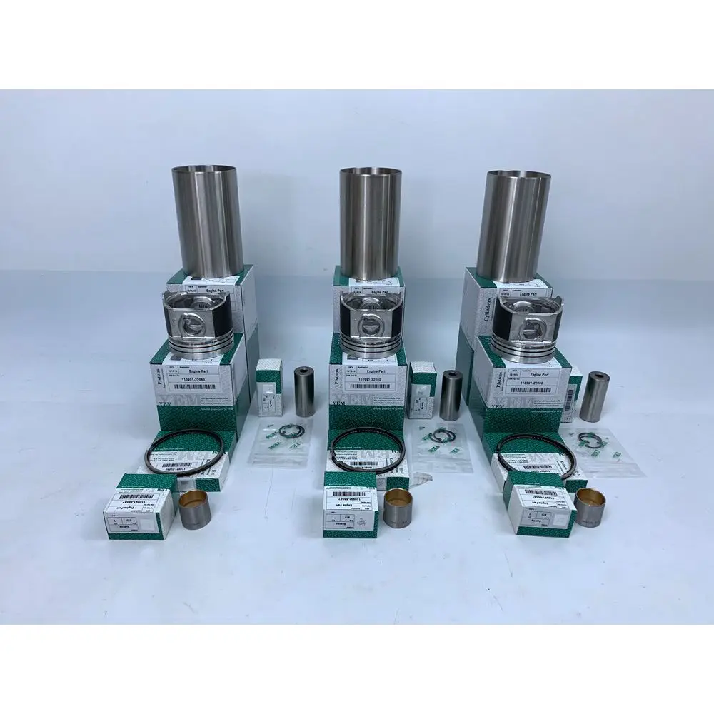 Новинка вторичная деталь двигателя D850 комплект гильз цилиндра с поршнями