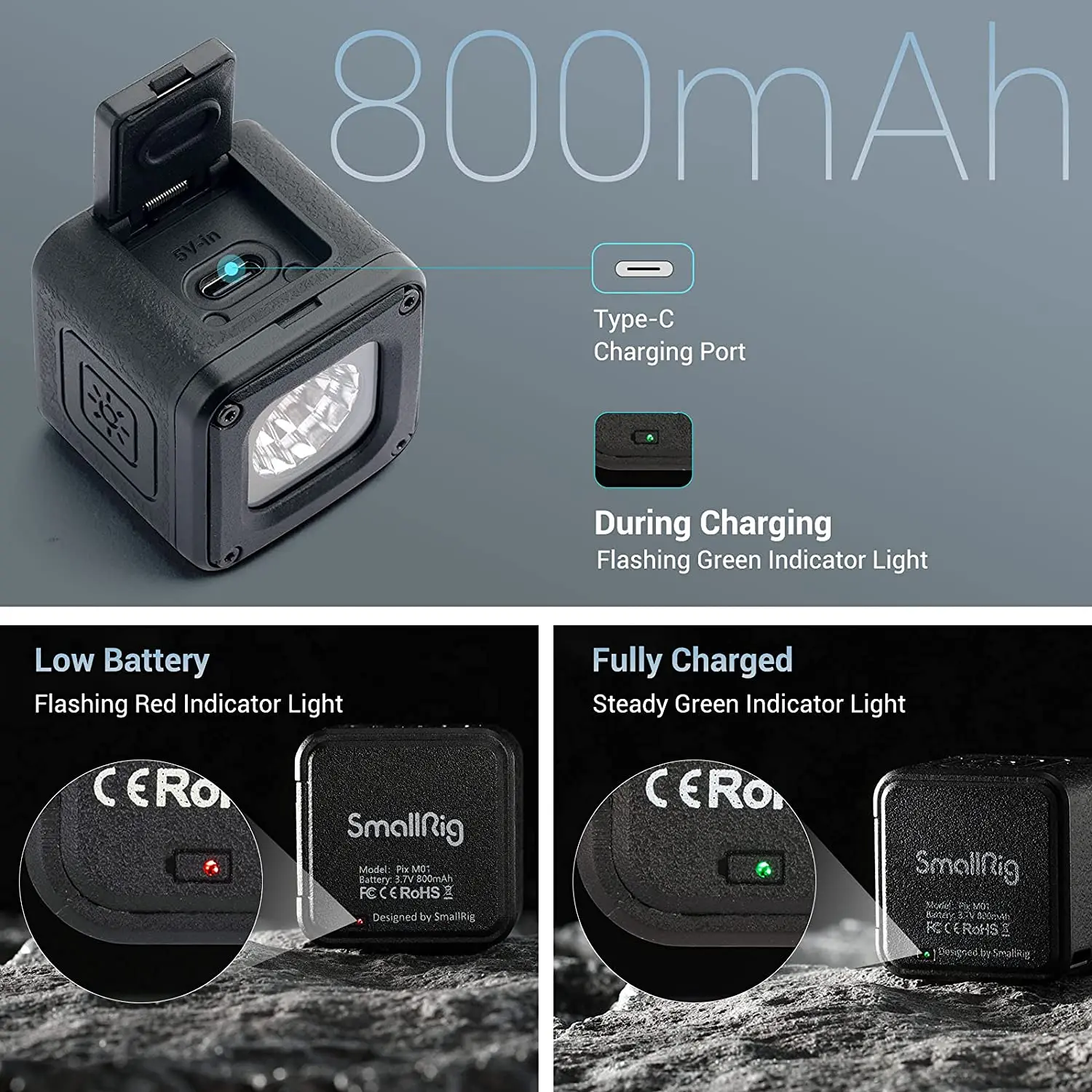 Дешево Легкий RM01 комплект оссветильник приборов для видеосъемки SmallRig с четырьмя уровнями яркости 3469 Цена Легкий RM01 комплект оссветильник приборов для видеосъемки SmallRig с четырьмя уровнями яркости 3469