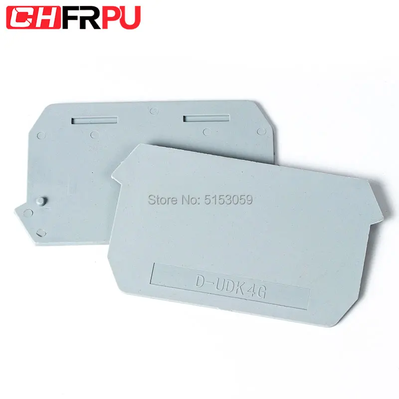 UDK4 Terminal Block End Cover Plate Din Rail Blocks accessories | Строительство и ремонт