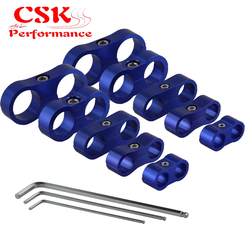 8 шт. зажимы для шланга 19 мм|braided hose|an 8hose braid |