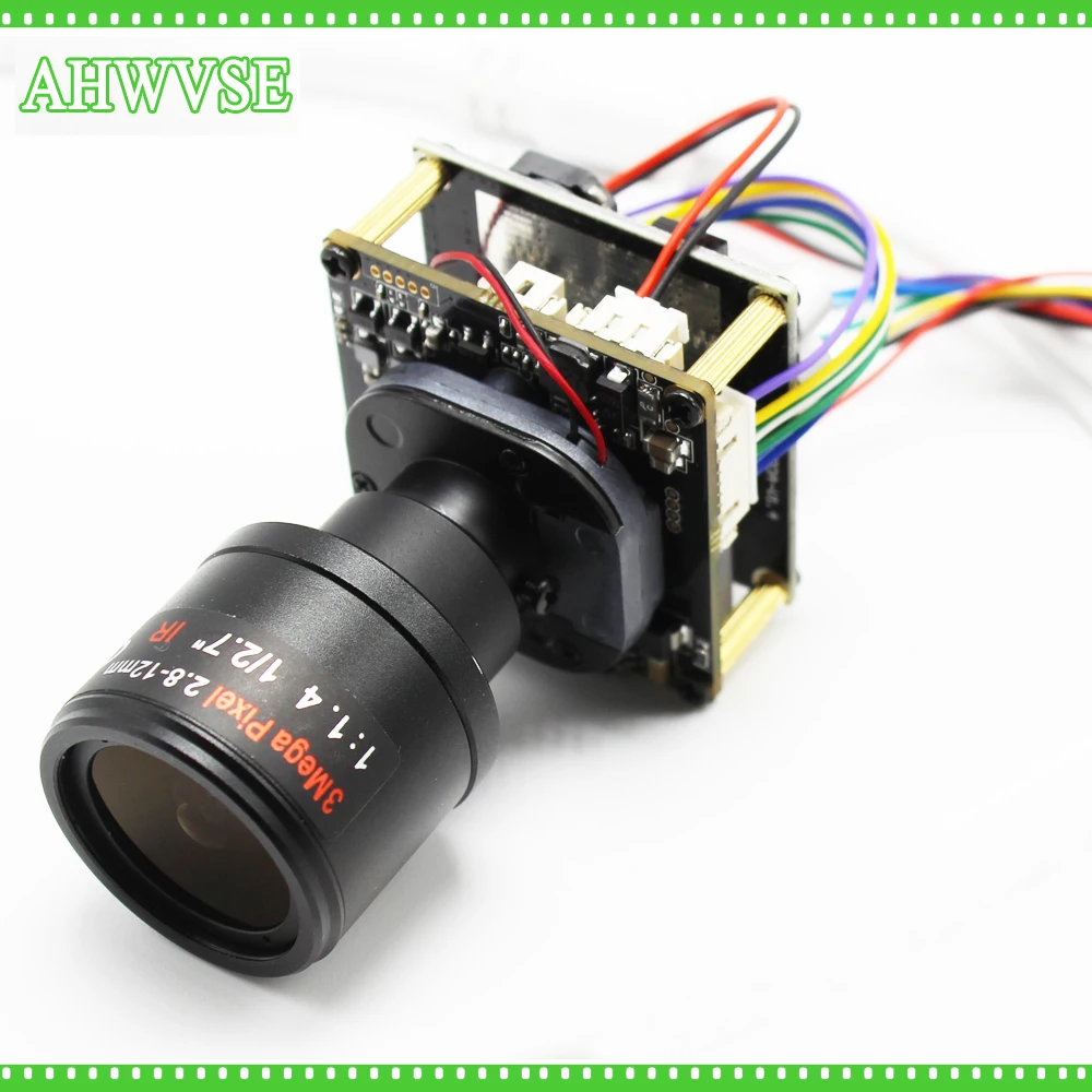 4MP H.265 POE IP камера с объективом 2 8 12 мм IPC DIY CCTV Модульная плата PCB 1080P ONVIF H264 Mobile XMEYE
