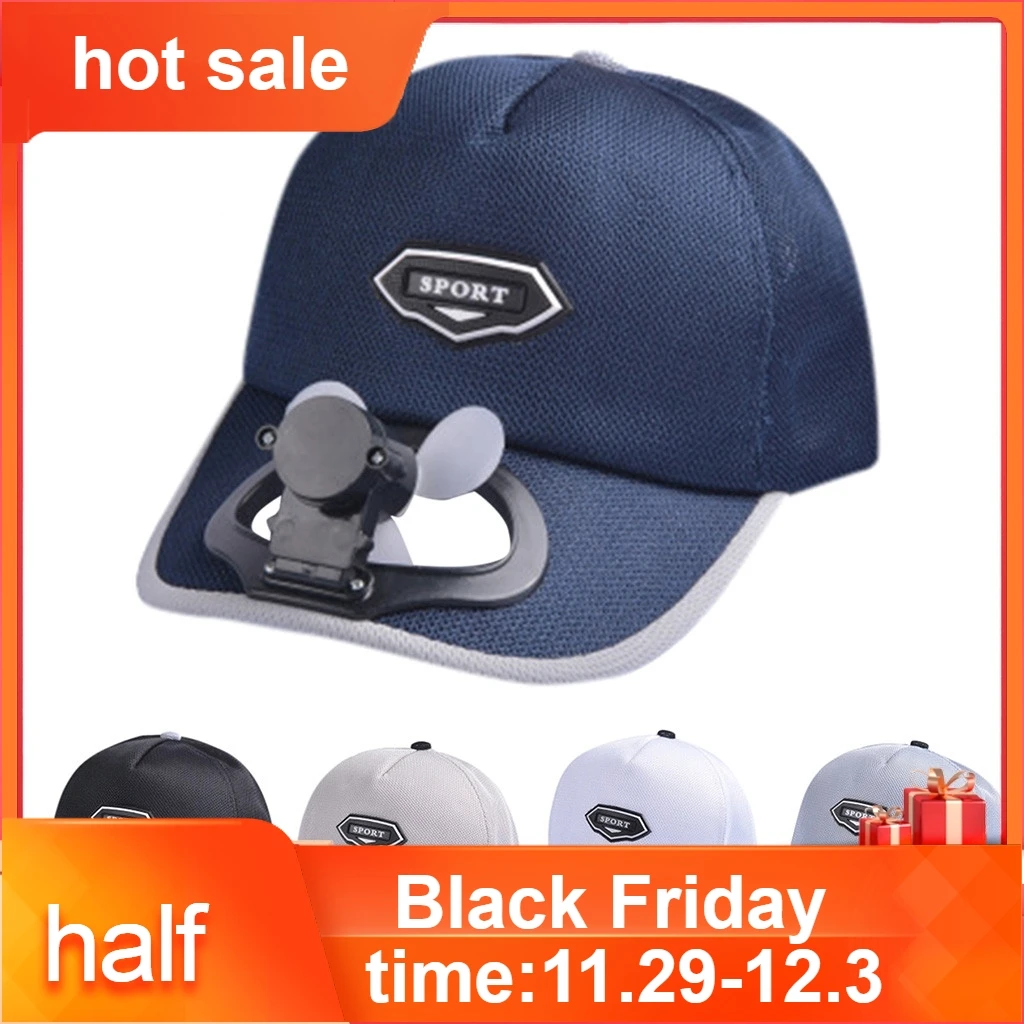 Модный креативный уникальный веер с usb зарядкой шляпа от солнца идеальный