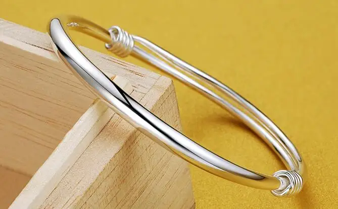 YAM04 925 серебряный браслет для девочек ювелирные изделия праздничные вечерние