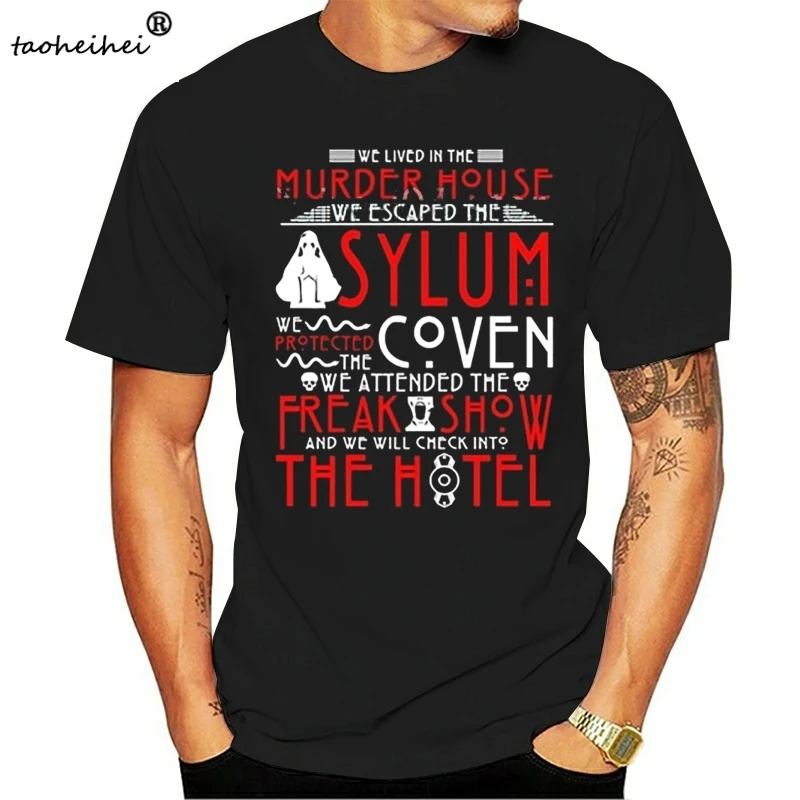 Американская история ужасов мы жил в убийстве футболка для дома милый Better Для